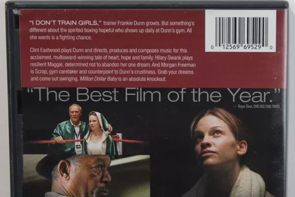 Million Dollar Baby DVD 2-Disc Set Clint Eastwood Hilary Swank