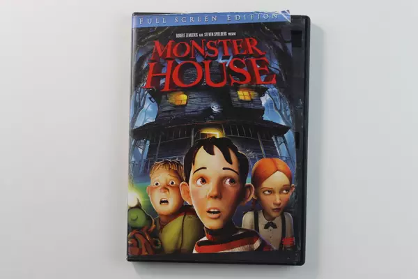 Monster House DVD 2006 PG Widescreen Columbia Pictures Pre-Owned - Damaged Case