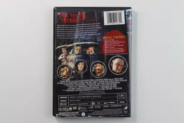 Monster House DVD 2006 PG Widescreen Columbia Pictures Pre-Owned - Damaged Case