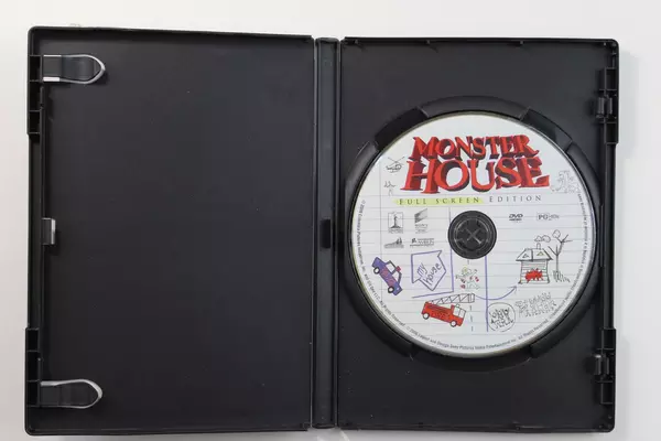 Monster House DVD 2006 PG Widescreen Columbia Pictures Pre-Owned - Damaged Case
