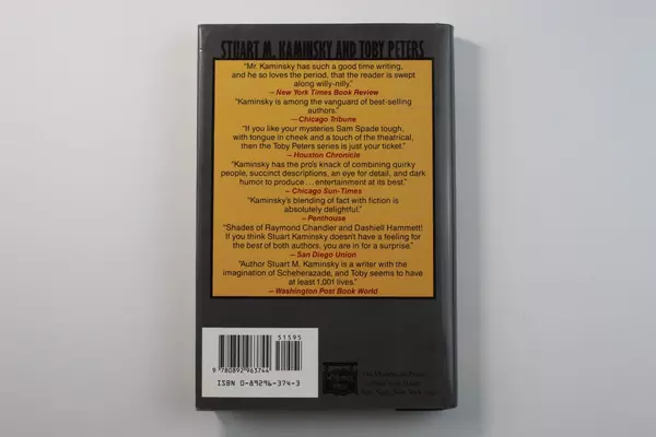 Buried Caesars A Toby Peters Mystery by Stuart M Kaminsky 1989