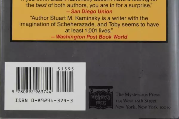 Buried Caesars A Toby Peters Mystery by Stuart M Kaminsky 1989