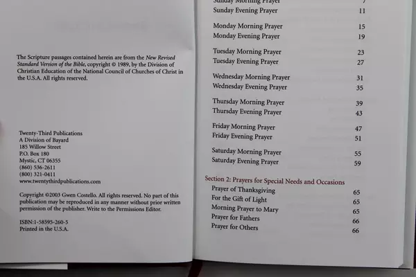 Blessed Are You! by Gwen Costello 2003 Catholic Prayerbook - Hardcover