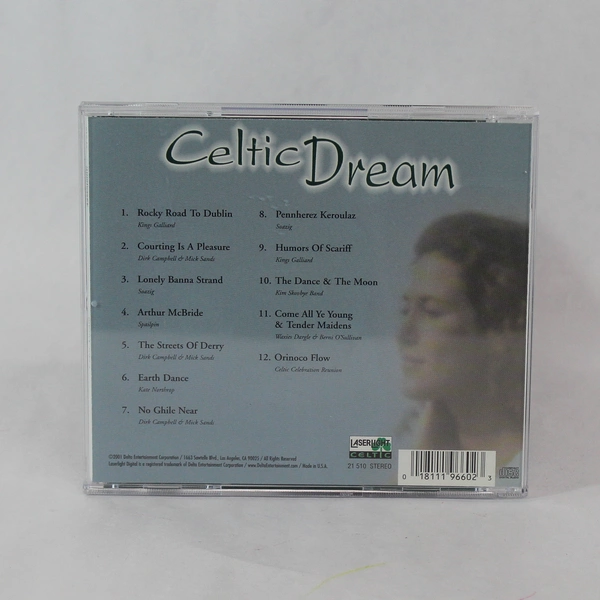 Celtic Dream CD 12 Folk Songs Compilation by Laserlight Pre-owned