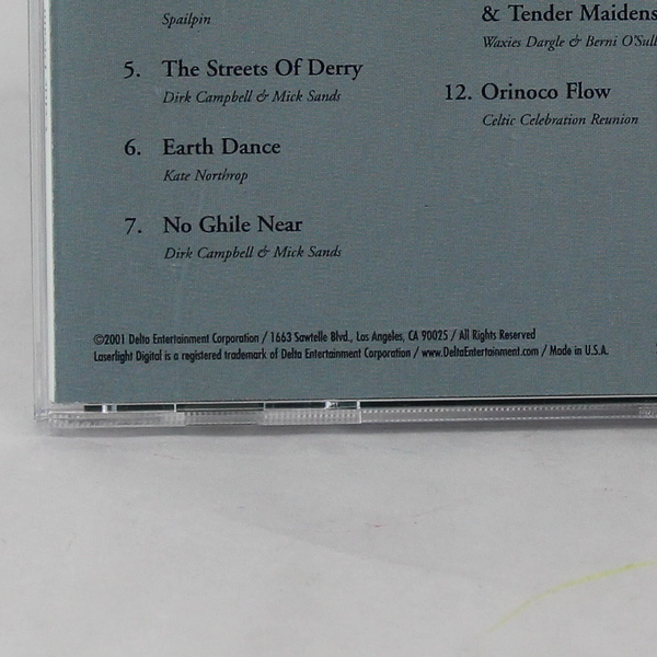 Celtic Dream CD 12 Folk Songs Compilation by Laserlight Pre-owned
