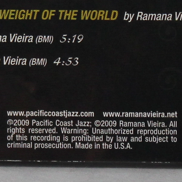 Ramana Vieira Tears of a Queen CD Good Condition Fado Music Collection