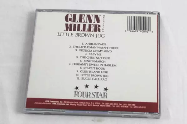 Glenn Miller Orchestra Little Brown Jug CD 1988 Jazz Swing Good Condition