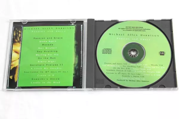 Michael Allen Harrison Passion and Grace CD 1997 MAH Records Pre-Owned