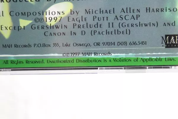 Michael Allen Harrison Passion and Grace CD 1997 MAH Records Pre-Owned