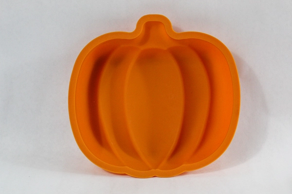 Lot of 2 Fall Silicone Molds - Pumpkin & Wheat Sprig Halloween Baking Tools
