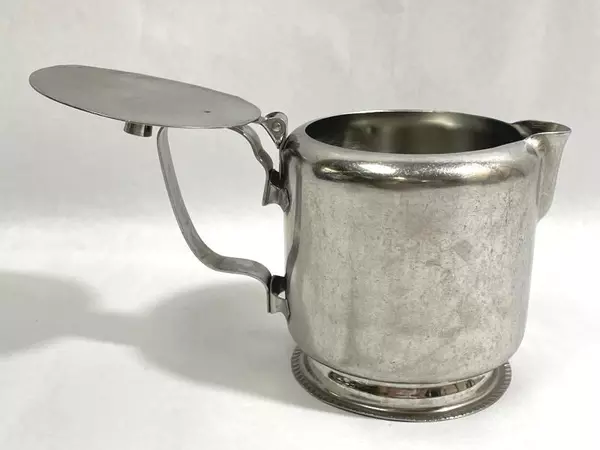 Vintage Halco 18-8 Stainless Steel Hot Water Tea Pot Creamer Server