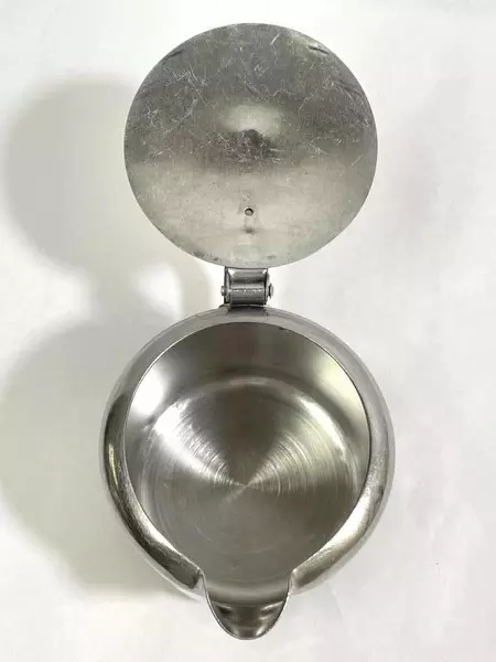 Vintage Halco 18-8 Stainless Steel Hot Water Tea Pot Creamer Server