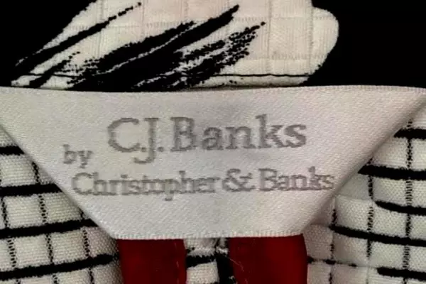 C.J. Banks Women's Floral Jacket Black White XL Very Good Pre-Owned Fashion