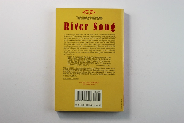 River Song by Craig Lesley 1989 Dell Paperback - Good Condition