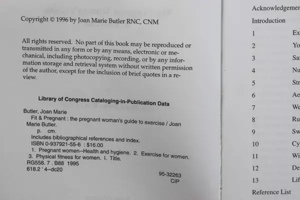 Fit & Pregnant The Pregnant Woman's Guide to Exercise by Joan Marie Butler