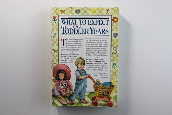 What to Expect The Toddler Years by Arlene Eisenberg 1996 - Good Condition