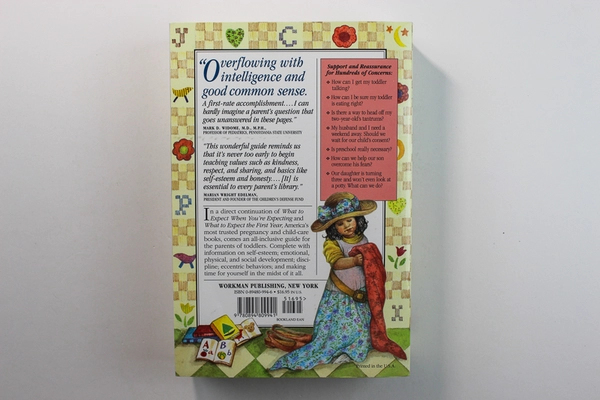 What to Expect The Toddler Years by Arlene Eisenberg 1996 - Good Condition