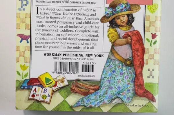 What to Expect The Toddler Years by Arlene Eisenberg 1996 - Good Condition