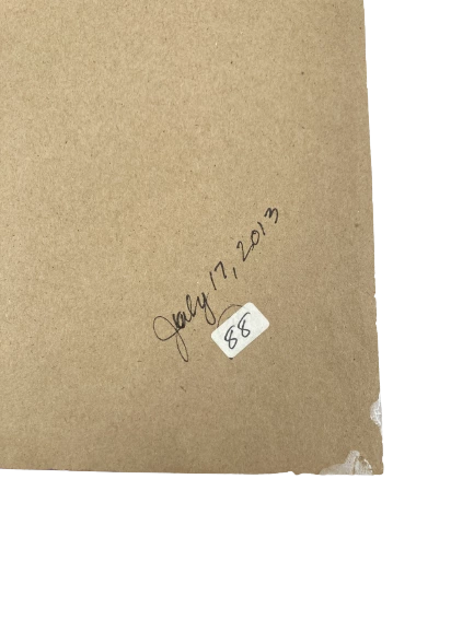 Hand Painted Watercolor Portrait of Doctor Shades of Purple July 2013