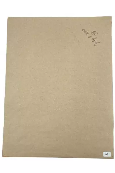 Hand Painted Art Lady Shades of Tan and Coral July 2013 Portrait Handmade 