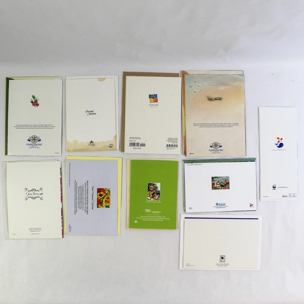 Lot of 10 Greeting Cards Birthday Christmas Thank You & More