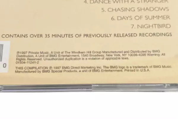 Yanni Nightbird Encore Collection CD 1997 BMG Special Products - Pre-Owned