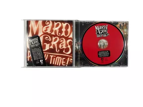 Mardi Gras Party Time Music CD 1997 K-Tel Compilation Pre-Owned AS-IS
