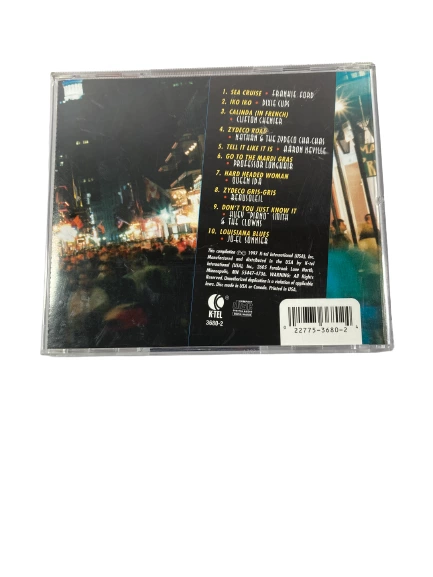 Mardi Gras Party Time Music CD 1997 K-Tel Compilation Pre-Owned AS-IS