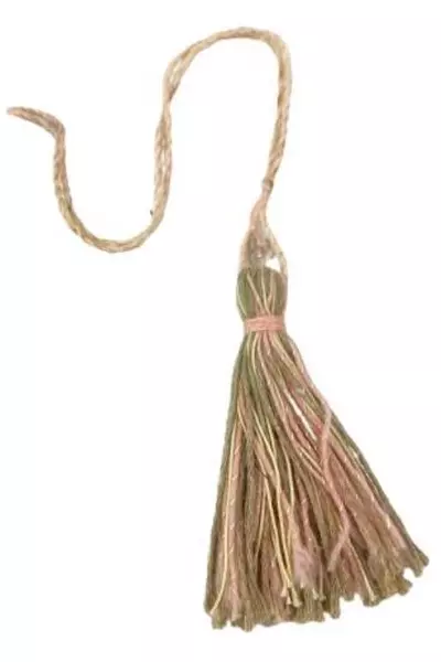 Lot of 4 Mary Rash Handmade Tassels - Pink Tan Purple Oregon Crafts