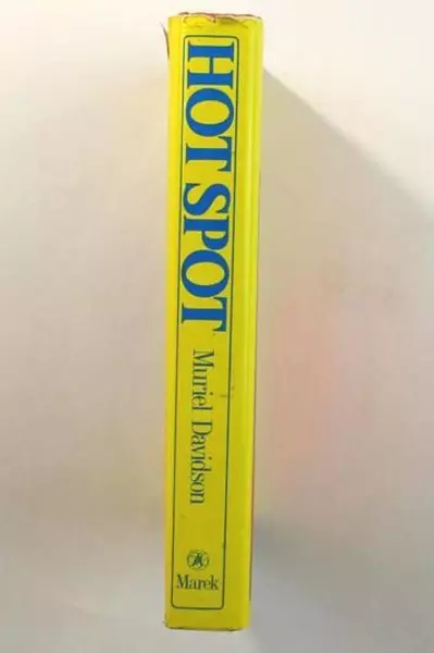 Hot Spot by Muriel Davidson 1980 Hardcover Novel - Dust Cover Wear