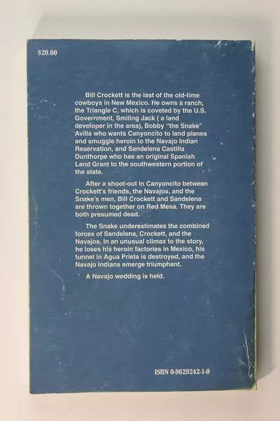 Crockett The True Story of a Cowboy by Soren Roegdke & Kay Busse 1992