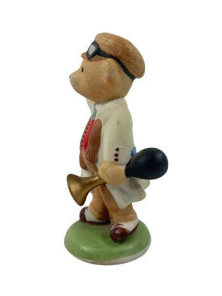 Franklin Mint 1986 Archie Goodly Bear Porcelain Figurine 3.75" Collectible