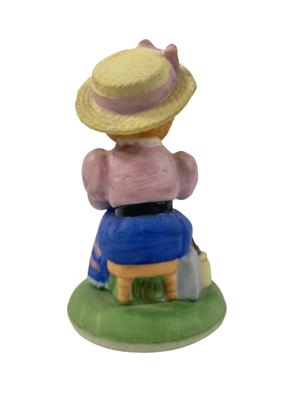 1986 Franklin Mint Phoebe Woolington Bear Porcelain Figurine Pre-owned