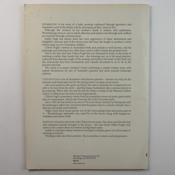 Wombalong by Judith Pugh, Illustrated by Clifton Pugh, 1985 Paperback