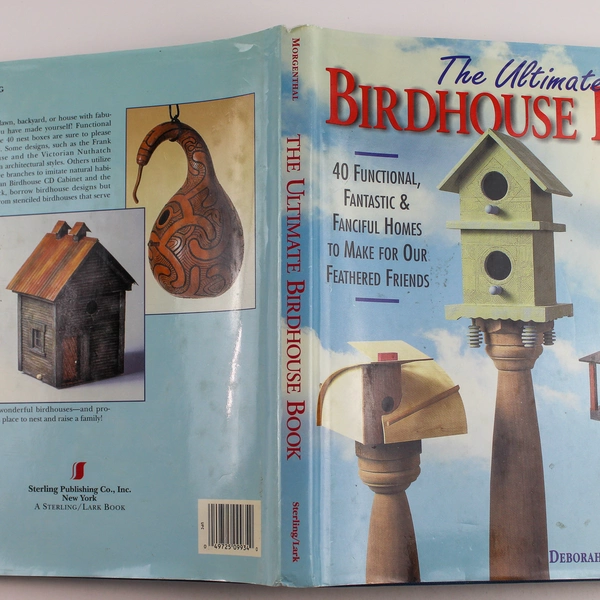 The Ultimate Birdhouse Book by Deborah Morgenthal 1997 Paperback, Good Condition