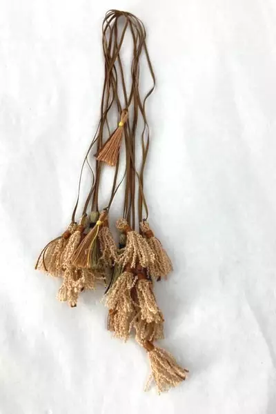 Lot of 10 Handmade Bookmark Tassels by Mary Rash - Unique Colors & Styles