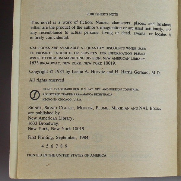 Double-Blinded by Leslie Alan Horvitz & H. Harris Gerhard, M.D. Paperback