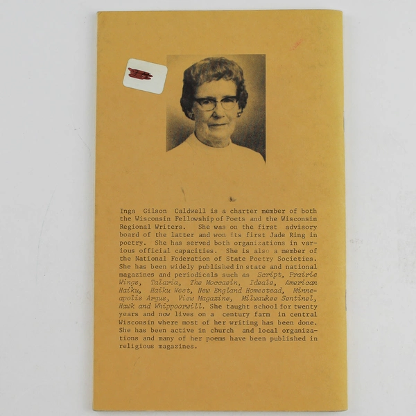 Hills Of Home by Inga Gilson Caldwell 1981 J & C Transcripts Paperback