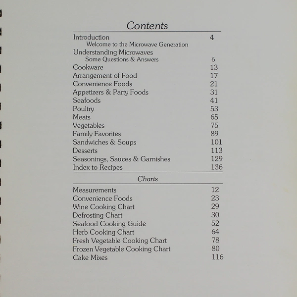 Creative Microwave Cooking by Don FitzGerald 1976 Hitachi Good Condition