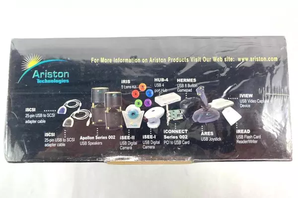 Vtg Ariston iSee-1 USB Color Digital Camera for Windows 98 & Mac OS 8.6 Sealed