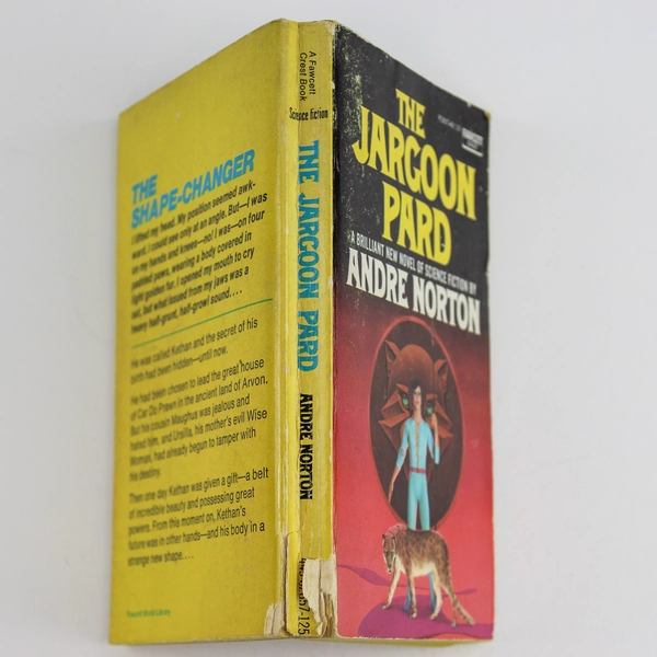 The Jargoon Pard by Andre Norton 1974 Fawcett Paperback Sci-Fi Novel