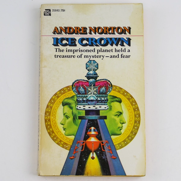 Ice Crown by Andre Norton 1970 Ace Paperback Novel - Used Condition
