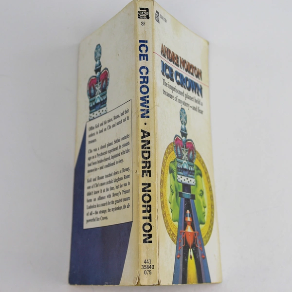 Ice Crown by Andre Norton 1970 Ace Paperback Novel - Used Condition