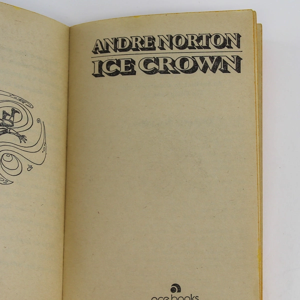 Ice Crown by Andre Norton 1970 Ace Paperback Novel - Used Condition