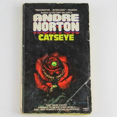 Andre Norton Catseye Paperback Novel 1961 Fawcett Crest Pre-Owned Book