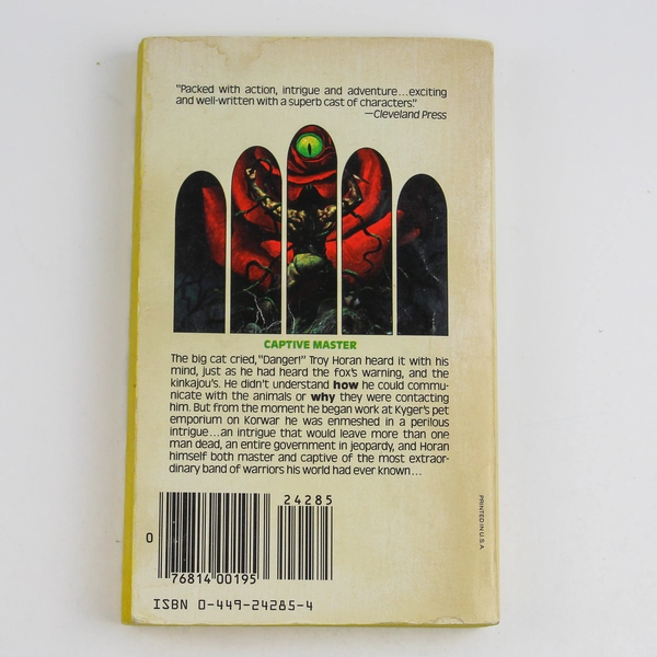 Andre Norton Catseye Paperback Novel 1961 Fawcett Crest Pre-Owned Book