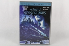 Edward Scissorhands 10th Anniversary DVD Johnny Depp PG13 Good Condition