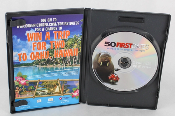 50 First Dates DVD Adam Sandler Drew Barrymore 2004 Special Edition PG13