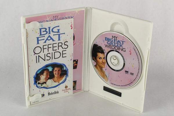 My Big Fat Greek Wedding DVD 2002 Nia Vardalos John Corbett Comedy