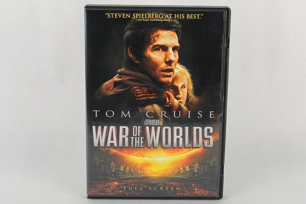 War of the Worlds DVD - Tom Cruise, Dakota Fanning, Spielberg - Pre-Owned